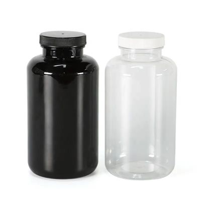 hot selling plastic capsule bottle empty vitamin vegan calcium containers customized pills tablets bottle