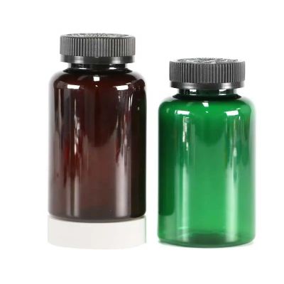 300ml specialized pet plastic vitamin bottle screen printing empty capsule bottles healthcare Packaging bottle