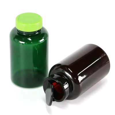 300ml specialized plastic PET bottle gelatin capsule supplement packaging bottle