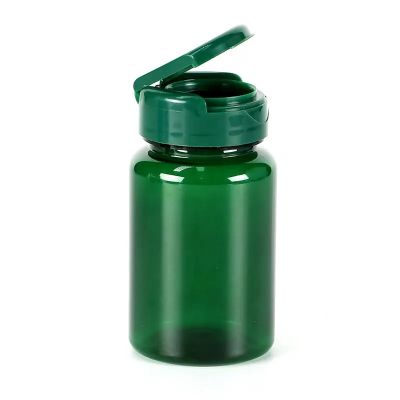 satisfied quality tablet capsule containers green pill vitamin jars plastic pet calcium syrup sugar storage
