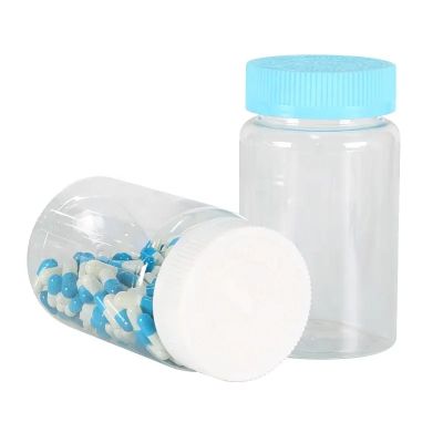Reasonable Price 250ml PET Capsule Bottle Wholesale Pill Bottle for Healthcare Packaging With White Cap