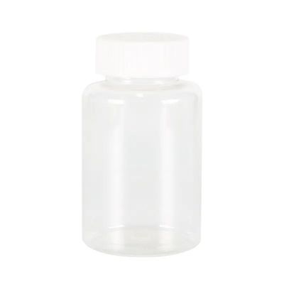 175ml Transparent Empty Pet Plastic Pharmaceutical Vitamin Packing Bottles With Child Proof Resistant Screw Cap