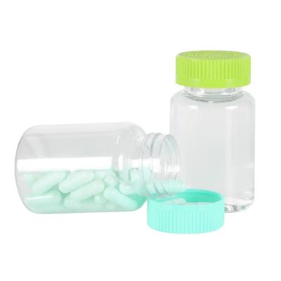 Wholesale 120ml Supplement Capsule Pill Medicine Plastic Vitamin Storage Bottle With Child Resistant Screw Cap