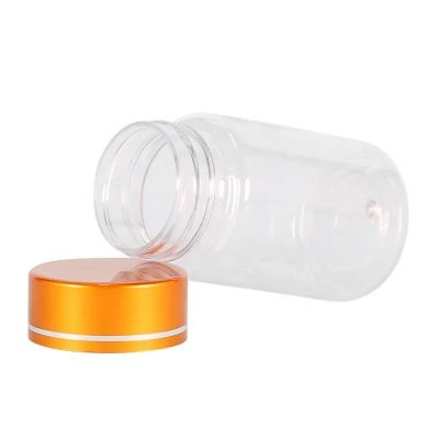 High Quality 60ml Clear Tablet Capsule Container Empty Pill Bottle Vitamin Jar With Screw Cap