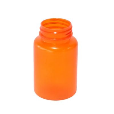 Reasonable price plastic vitamin supplement bottles healthcare pills capsules container with CRC cap custom storage for calcium