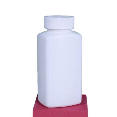 Direct Sales Wholesale Square Price Roche Pill Bottle Cap Pill Bottle Acrylic Plastic Bottle