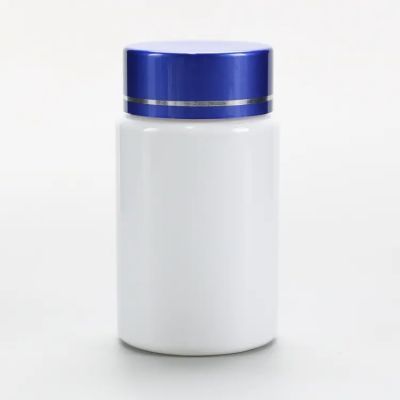 Pharmaceutical White Empty Medicine Plastic Pet Bottle Pill Capsules Sports Nutrition Packaging
