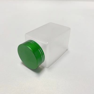 Sell empty 120cc 150cc PET frosted square plastic bottles, suitable for the packaging of pills, capsules and health products