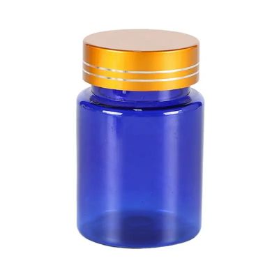 custom 80ml pet plastic bottle competitive price vitamin calcium jars pill tablet capsule containers with spiry cover