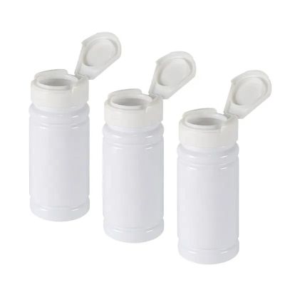 100ml Pet Transparent Plastic Capsule Wide Mouth Health Care Solid Bottle