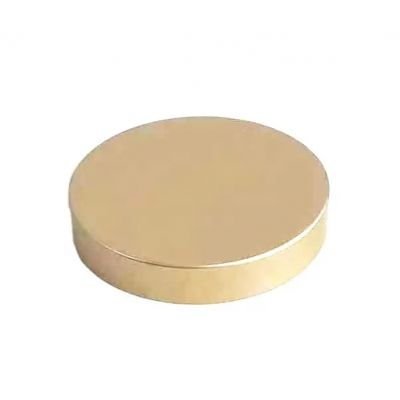 92mm gold aluminum cosmetic lid