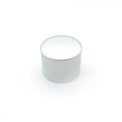 Free samples Custom Perfume Silver Aluminium Caps For Glass Bottles disc top cap