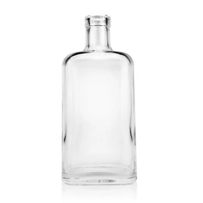 Customized High Quality Glass Bottles For Whisky Liquor 500ml Flint Glass Wine Bottles Wholesale