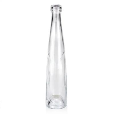 High Quality Arabic Bottles Glass Clear Round 700ml glass spirit bottles