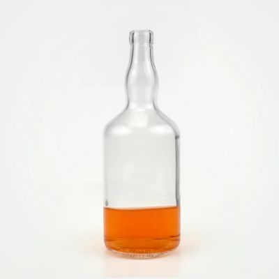 New Design 70cl 100cl Glass Liquor Bottle Transparent Glass Wine Liquor 700ml glass bottles for alcoholic