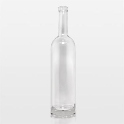 classic whisky glass bottle with cork synthetic wholesale 750ml 1000ml Empty glass bottles