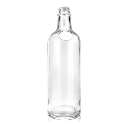 200ml 375ml 500ml 750ml clear frosted Empty Vodka Glass Bottle with Stopper