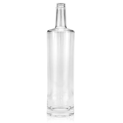 Hot Sale wholesale Shaped glass bottle 750ml whiskey glass bottle 1000ml 1L custom package bottle