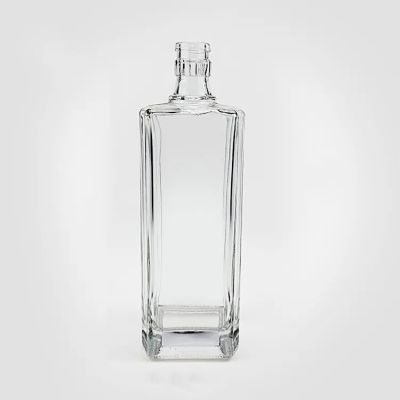 premium empty cylinder liquor wine 500ml 750ml vodka whiskey glass bottles for alcoholic beverages