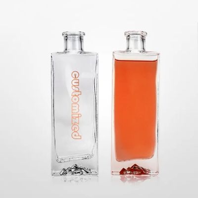 500ml fancy vodka alcohol spirits liquor 300ml whisky glass bottle with lid