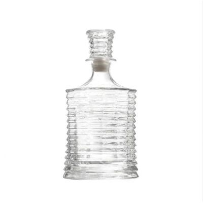 Wholesale Empty 1000ml700ml Premium Glass Whisky Bottle Liquor Vodka wine Glass bottle