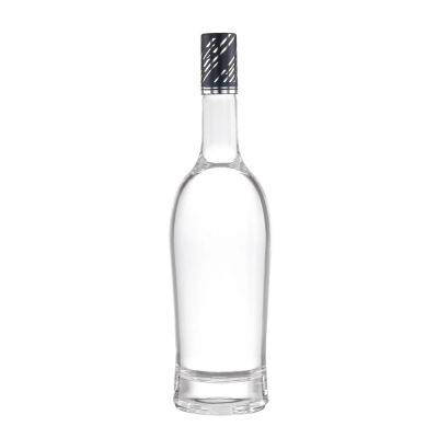 Stocked 500ml 750ml transparent crown cap beverage drinking soda beer cocktail carbonated glass wine bottles