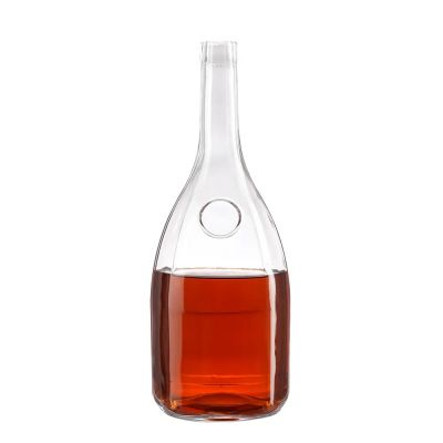 Customized hot selling champagne bottle 1000ml 750ml cork stopper sparkling wine glass bottle