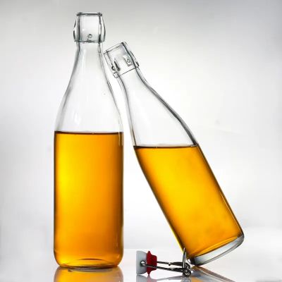 Flip Brewery Equipment Ez Bottle Swing Top Water Beverage Glass Bottle 330ml 500ml 700ml