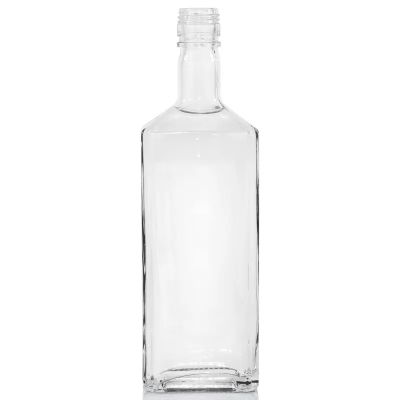 OEM&ODM service glass bottle flat mouth 500 ml with different usages