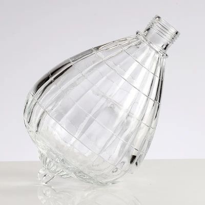 Glass bottle factory glass bottle 50 crystal bottle alcohol heart-shaped