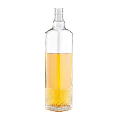 Wholesale Luxury Empty Glass Whiskey Bottles For Tequila 700ml