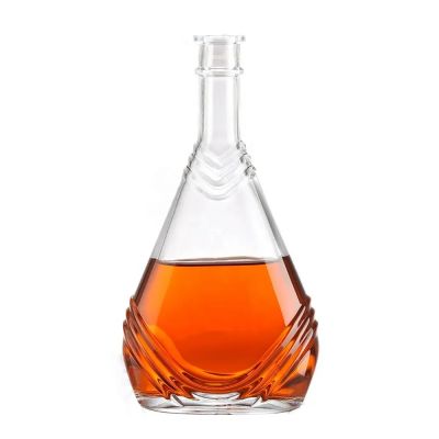 Custom-made Shape 500ml 750ml 1000ml Vodka Whisky Liquor Glass Bottle