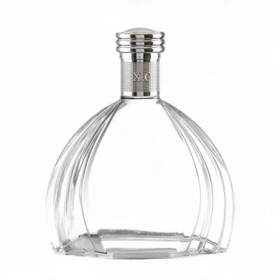 750ml Crystal Decanter Manufacturing for Whiskey, Brandy, and XO - Featuring Crystal Cork - From a Reputable Manufacturer