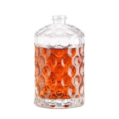 100ml 200ml 325ml 500ml 750ml Glass Wine Liquor Bottle Glass Brandy Gin Rum Tequila Vodka Frosted glass bottle