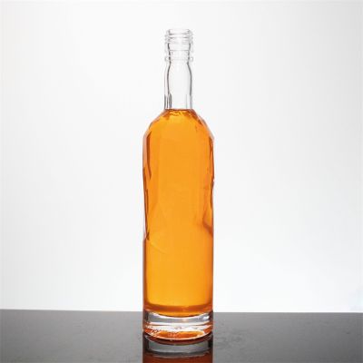 Glass Stretch Nordic Bottle Beverage Clear Round Decal Flint Glass Cork Top Factory Price Hot Selling 750ml Flint Glass