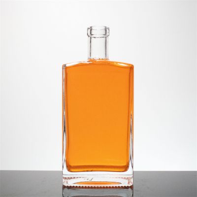 Good quality cheap price Liquor Bottle 750ml nordic glass Whisky Vodka Spirit Glass Bottle for whiskey