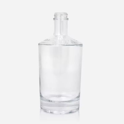 Custom Shape Olso Xuzhou Empty Spirit 50ml 100ml 200ml 375ml 500ml 750ml 1000ml 75cl Gin Glass Bottle for Liquor