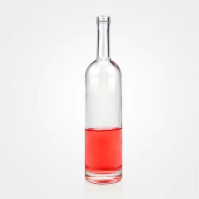 Hot selling Factory outlet flint glass clear glass bottle botella de 750 ml wine bottle glass