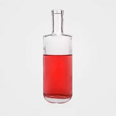 Super Flint Manufacturers 700ml Botellas De Vidrio Licor Empty Clear Liquor Glass Bottle