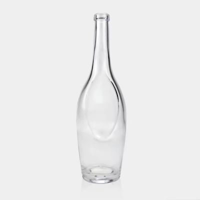 Custom Shape 500ml 750ml 1000ml Glass Bottle Wholesale Rum Whiskey Liquor Gin Wine Spirit Vodka Bottle