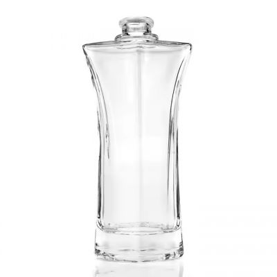 Unique Glass Liquor Bottle 500ml Vodka Whiskey Glass Bottle With Cork Stopper