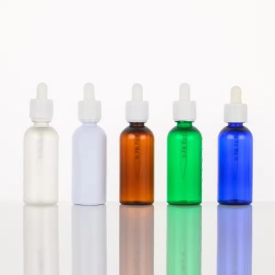 Manufacturer 60ml PET Plastic Bottle Dropper Bottle Medicine Bottle