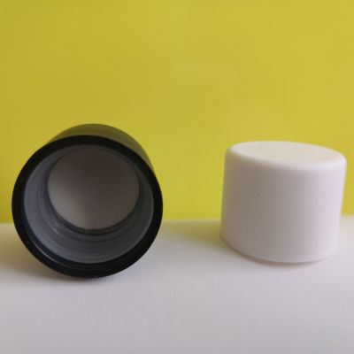 Manufacturers 20mm 22mm plastic lid child resistant smooth side closure matte/white