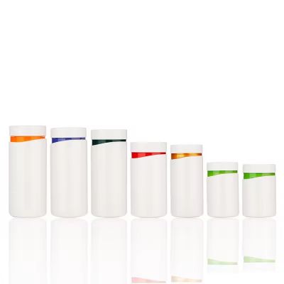Wholesale Empty Custom White Plastic Pil Medicine Tablet Capsule Container Bottles Vials