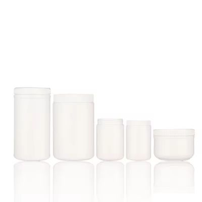 Wholesale Empty Custom White Plastic Pil Medicine Tablet Capsule Container Bottle Jars