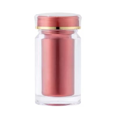 Plastic Round Container Bottles Storage Holder Dispenser Organizer for High Grade Health Tablets Pills Capsules in STOCK 100ml