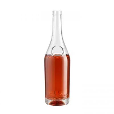 Custom Colour Logo 375ml 500ml 700ml 750ml Boston Glass Wine Bottles Vodka Whisky Rum Glass Bottles With Cork