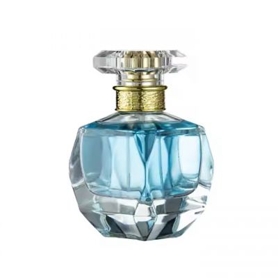New Style Crystal Spray Perfume Bottle 50ml Perfume Bottle Customize Perfume Bottle With Box Packaging