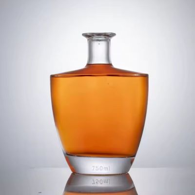 Wholesale 500Ml 750Ml 1000Ml Empty Rum Whisky Gin Tequila Brandy Rum Glass Bottles