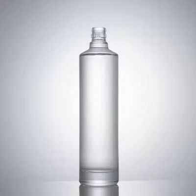 500ml Glass Spirit Bottle 620g for Beverage Fruit Juice Liquor & Tequila Brandy Whisky Gin with Cork